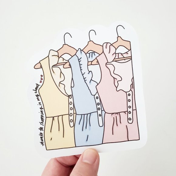 LB025 Custom Poshmark Package Stickers Shipping Supplies Handmade [Price Firm] - Picture 6 of 8